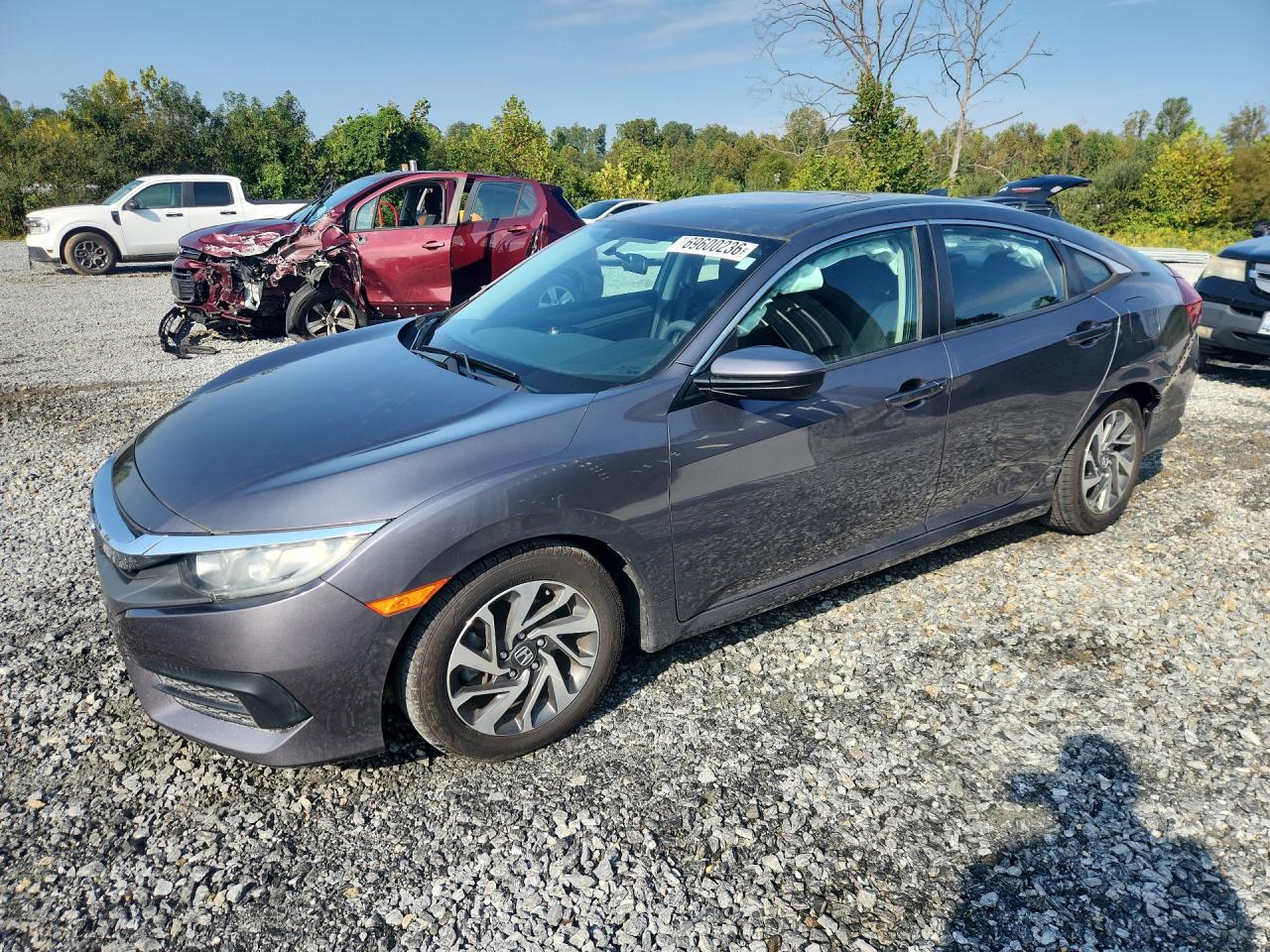 2018 HONDA CIVIC EX | 2HGFC2F78JH570523 | UPCARS
