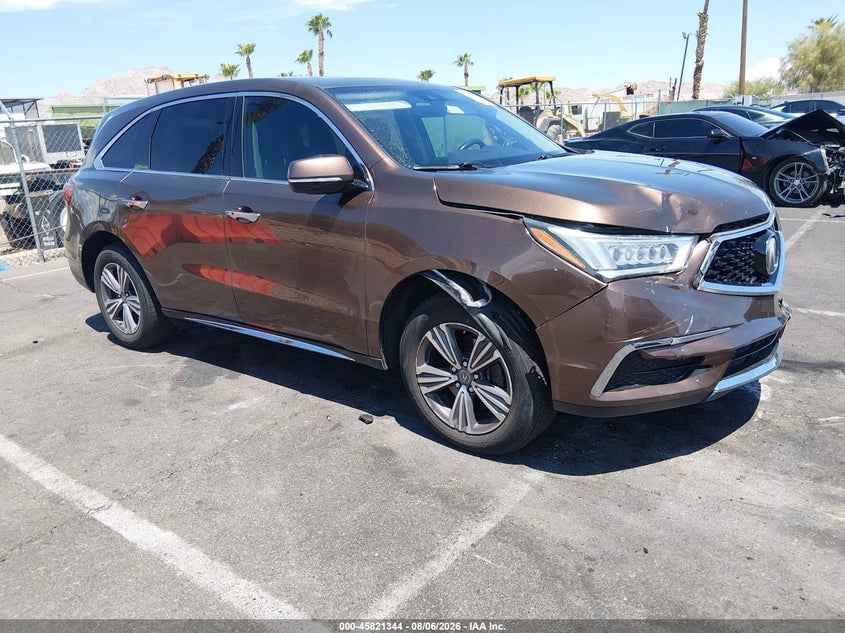 2019 ACURA MDX STANDARD | 5J8YD3H35KL001073 | UPCARS