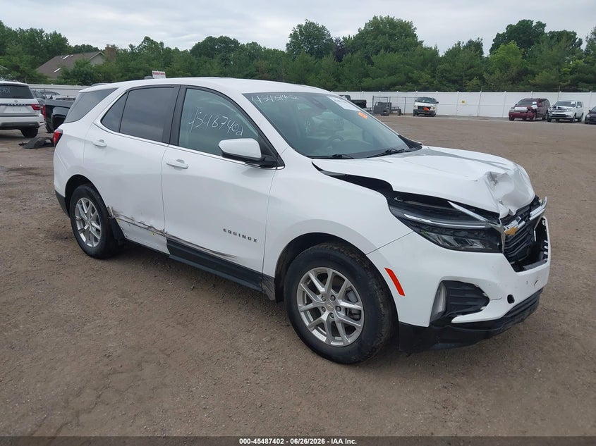 2022 CHEVROLET EQUINOX FWD LT | 3GNAXKEV5NL140465 | UPCARS