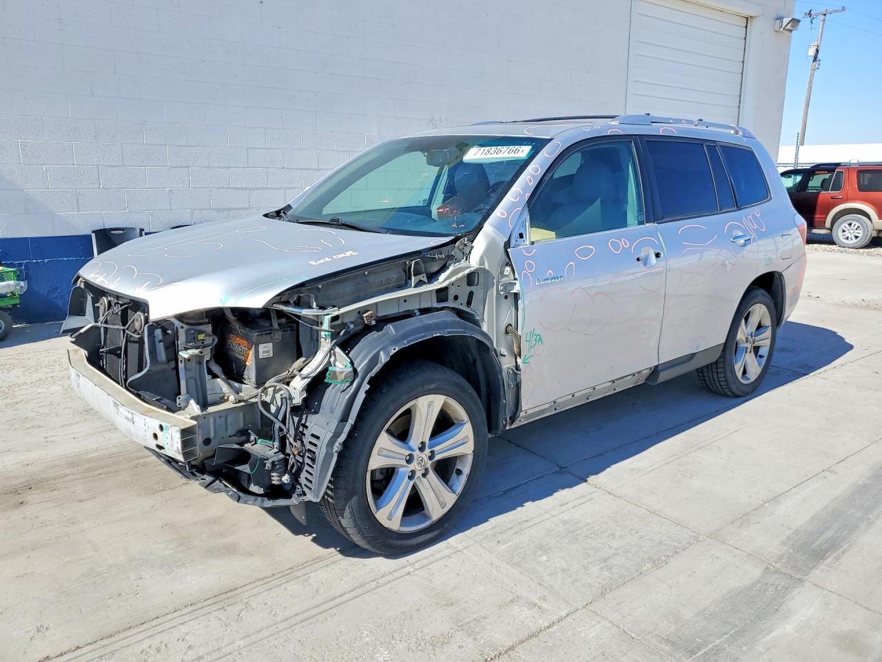 2010 TOYOTA HIGHLANDER LIMITED | 5TDDK3EH7AS027111 | UPCARS