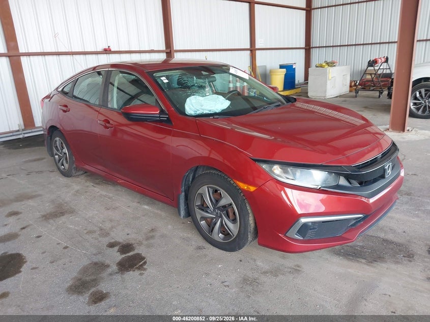 2020 HONDA CIVIC LX | 2HGFC2F61LH564881 | UPCARS