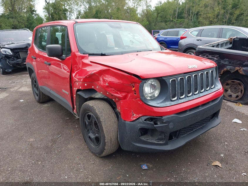 2015 JEEP RENEGADE SPORT | ZACCJBAT0FPB66683 | UPCARS