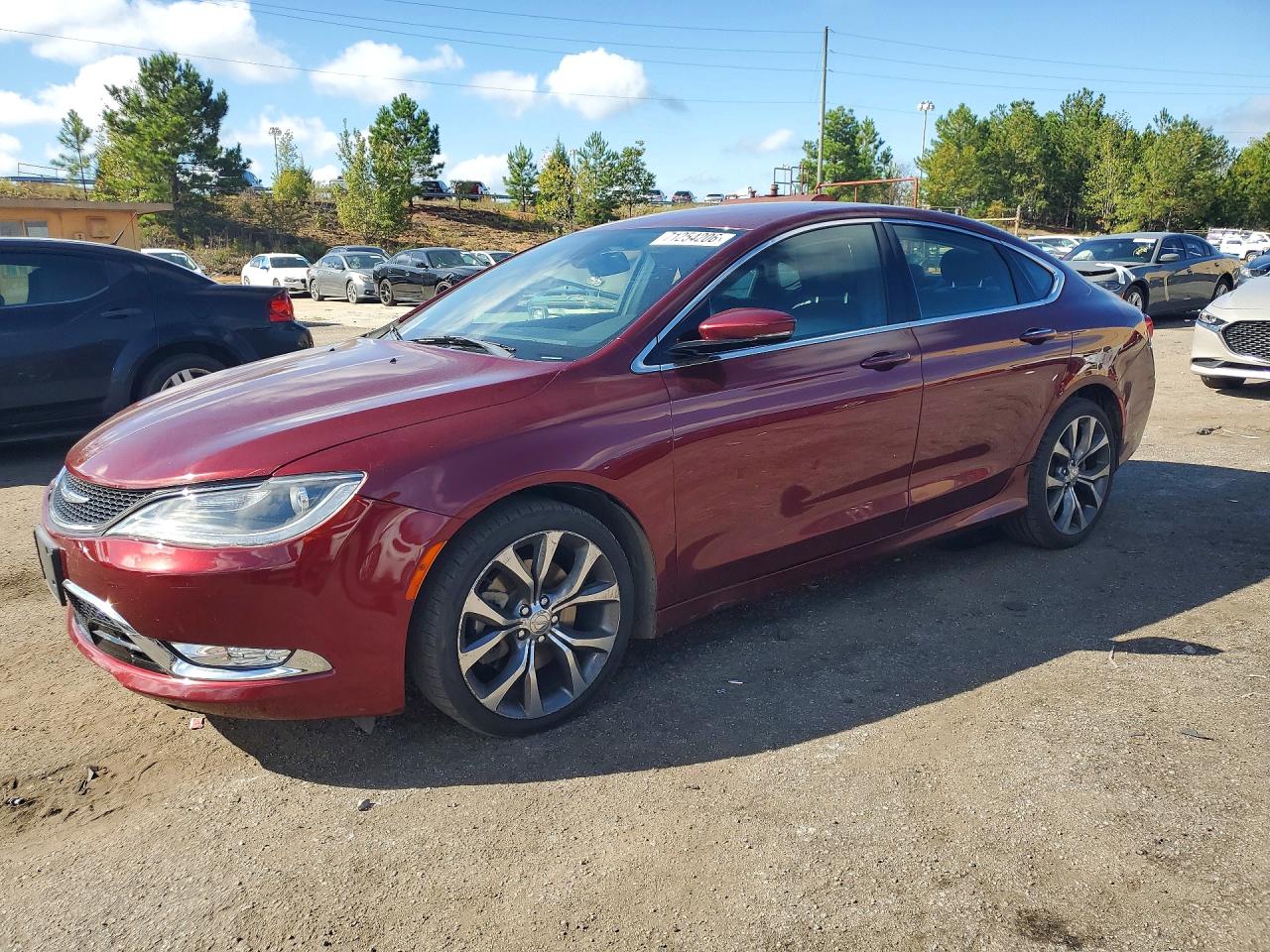 2016 CHRYSLER 200 C | 1C3CCCCG7GN122872 | UPCARS
