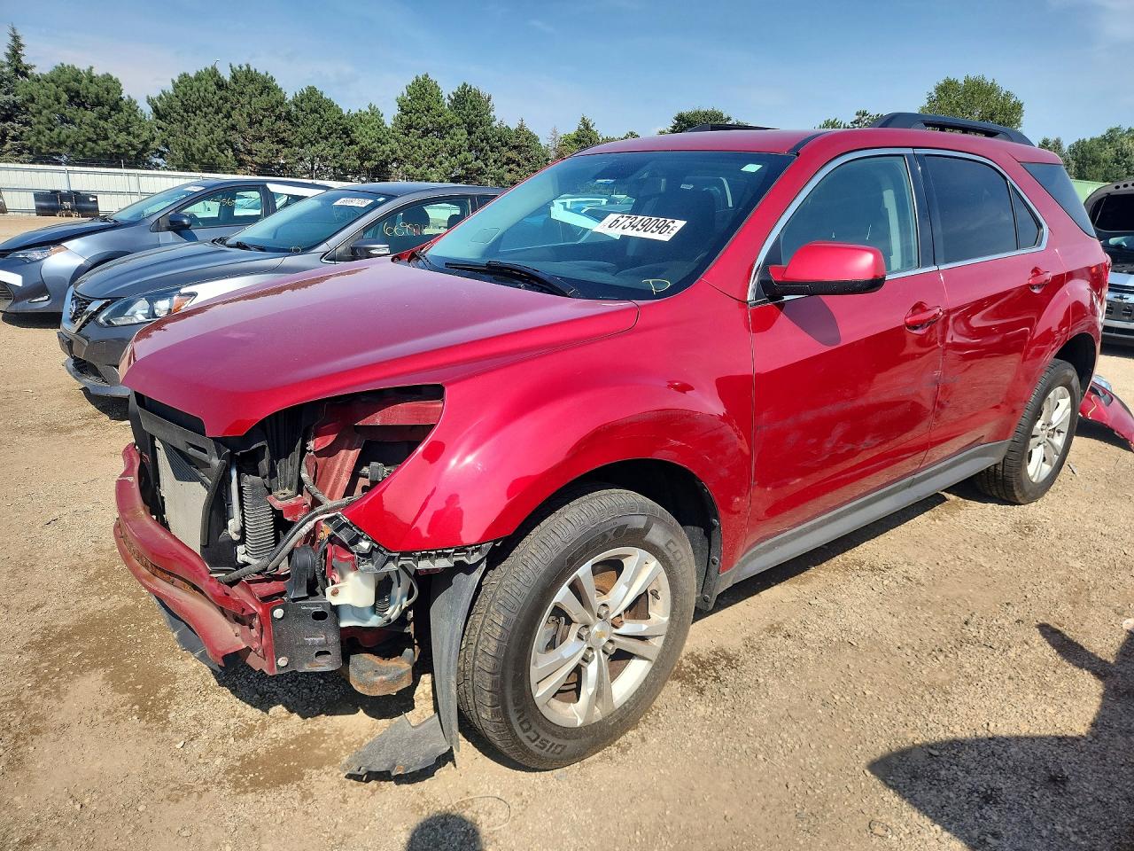 2014 CHEVROLET EQUINOX LT | 2GNALBEK3E6184647 | UPCARS