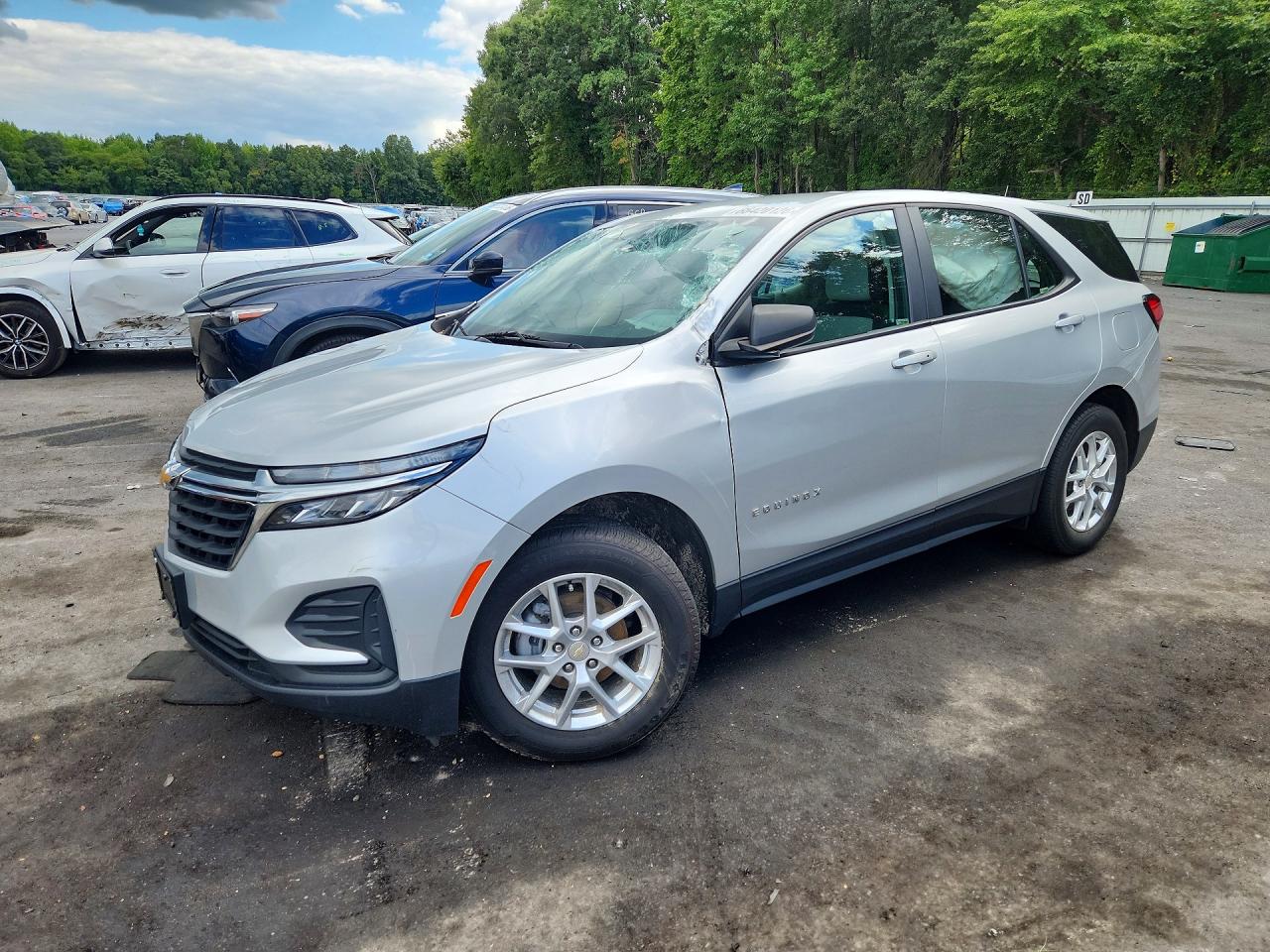 2022 CHEVROLET EQUINOX LS | 3GNAXSEV7NS149271 | UPCARS