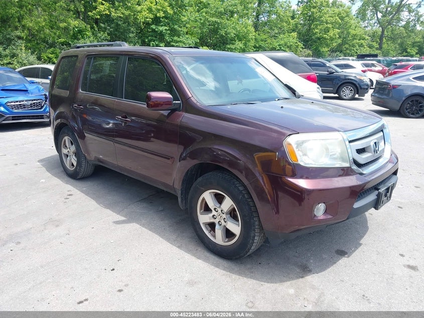 2011 HONDA PILOT EX-L | 5FNYF4H68BB008899 | UPCARS