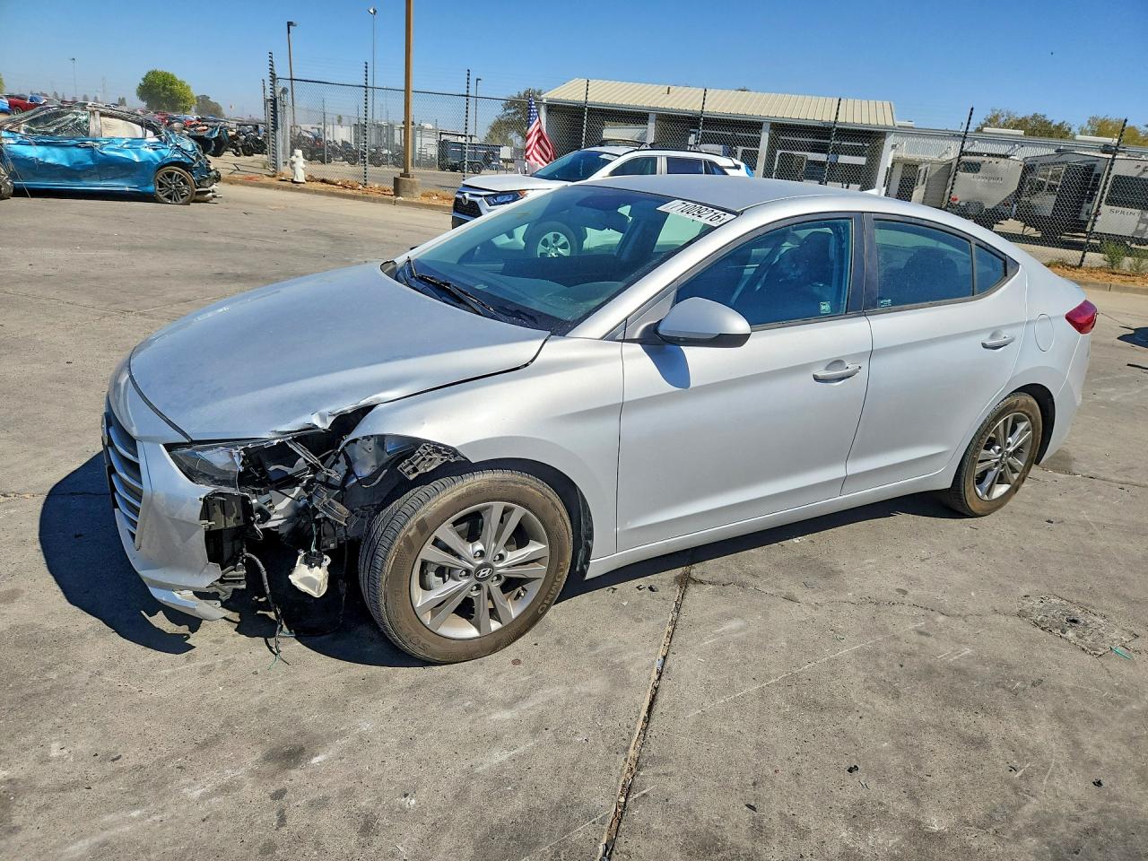 2018 HYUNDAI ELANTRA SEL | KMHD84LF2JU708760 | UPCARS