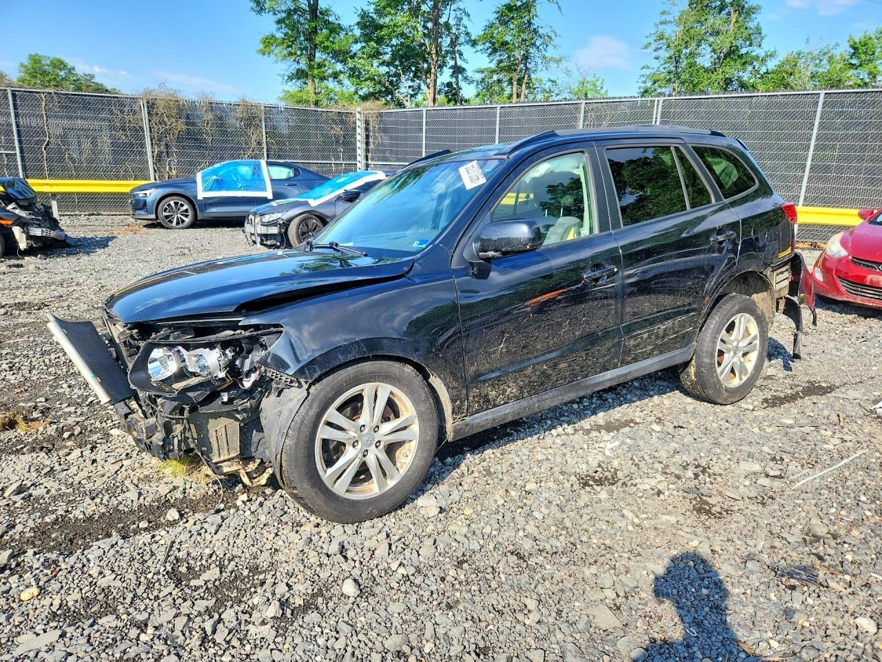 2012 HYUNDAI SANTA FE SE | 5XYZHDAG2CG120657 | UPCARS