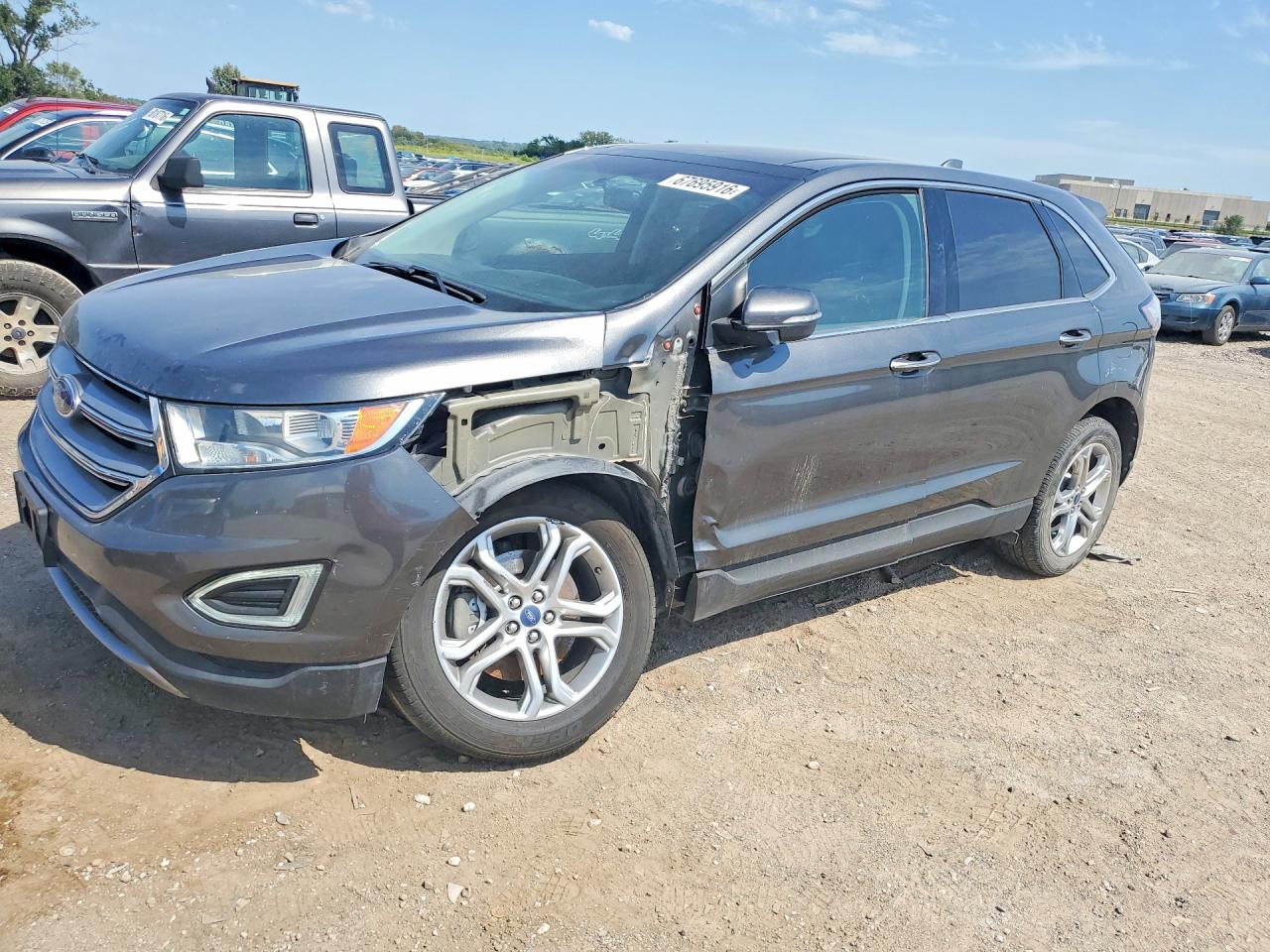 2018 FORD EDGE TITANIUM | 2FMPK4K97JBB20546 | UPCARS
