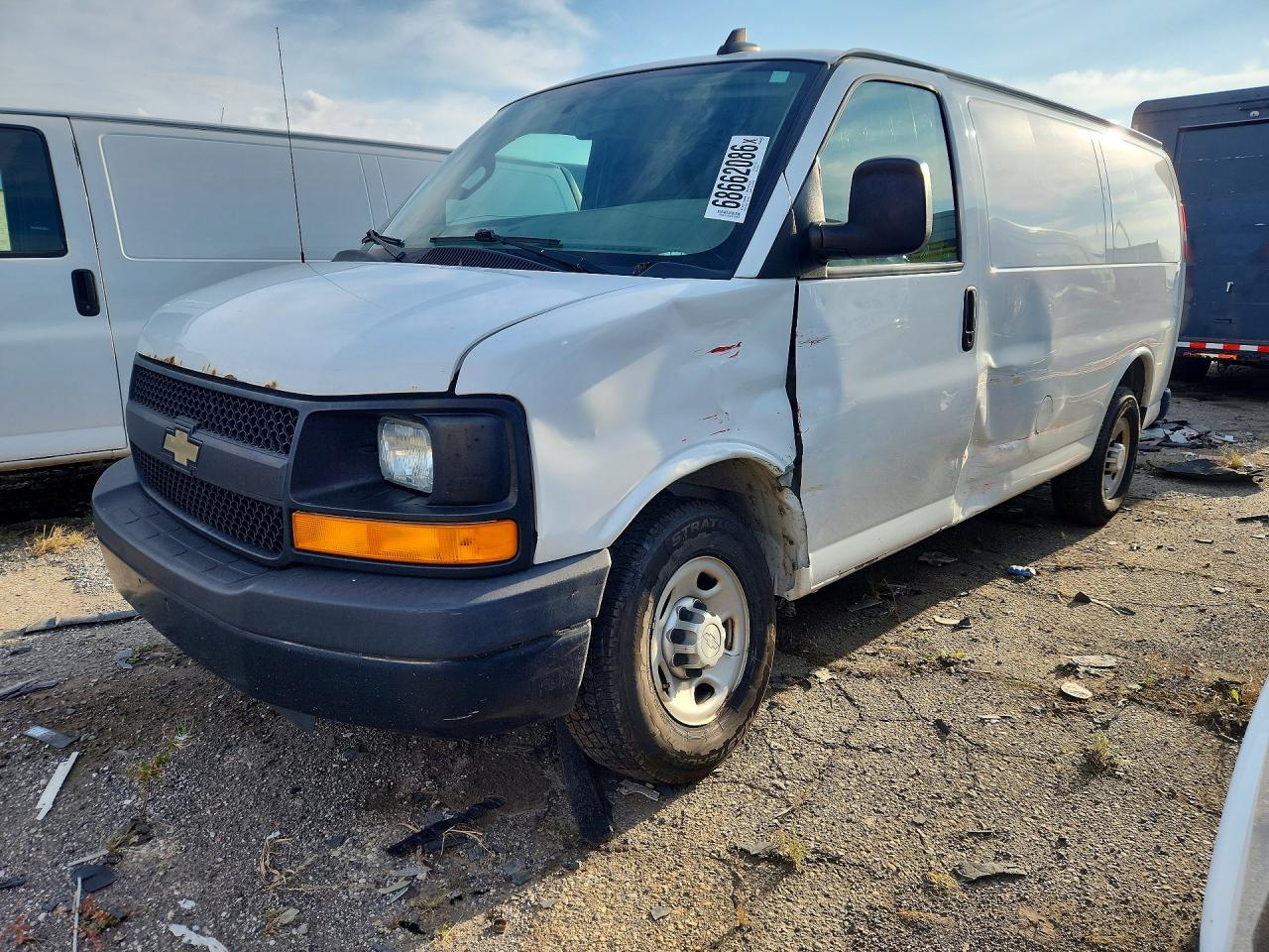 2016 CHEVROLET EXPRESS 2500 CARGO DELIVERY VAN | 1GCWGAFF0G1236711 | UPCARS