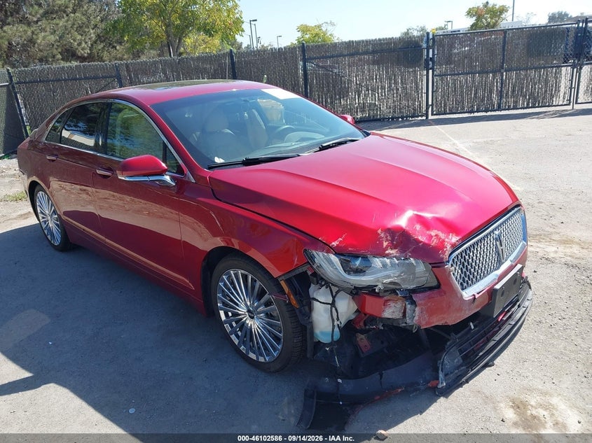 2017 LINCOLN MKZ HYBRID RESERVE | 3LN6L5MU9HR603354 | UPCARS