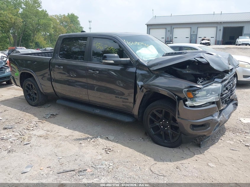 2021 RAM 1500 LARAMIE  4X4 6'4 BOX | 1C6SRFRTXMN783469 | UPCARS
