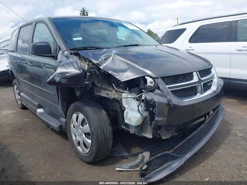 2017 DODGE GRAND CARAVAN SE | 2C4RDGBG4HR554707 | UPCARS