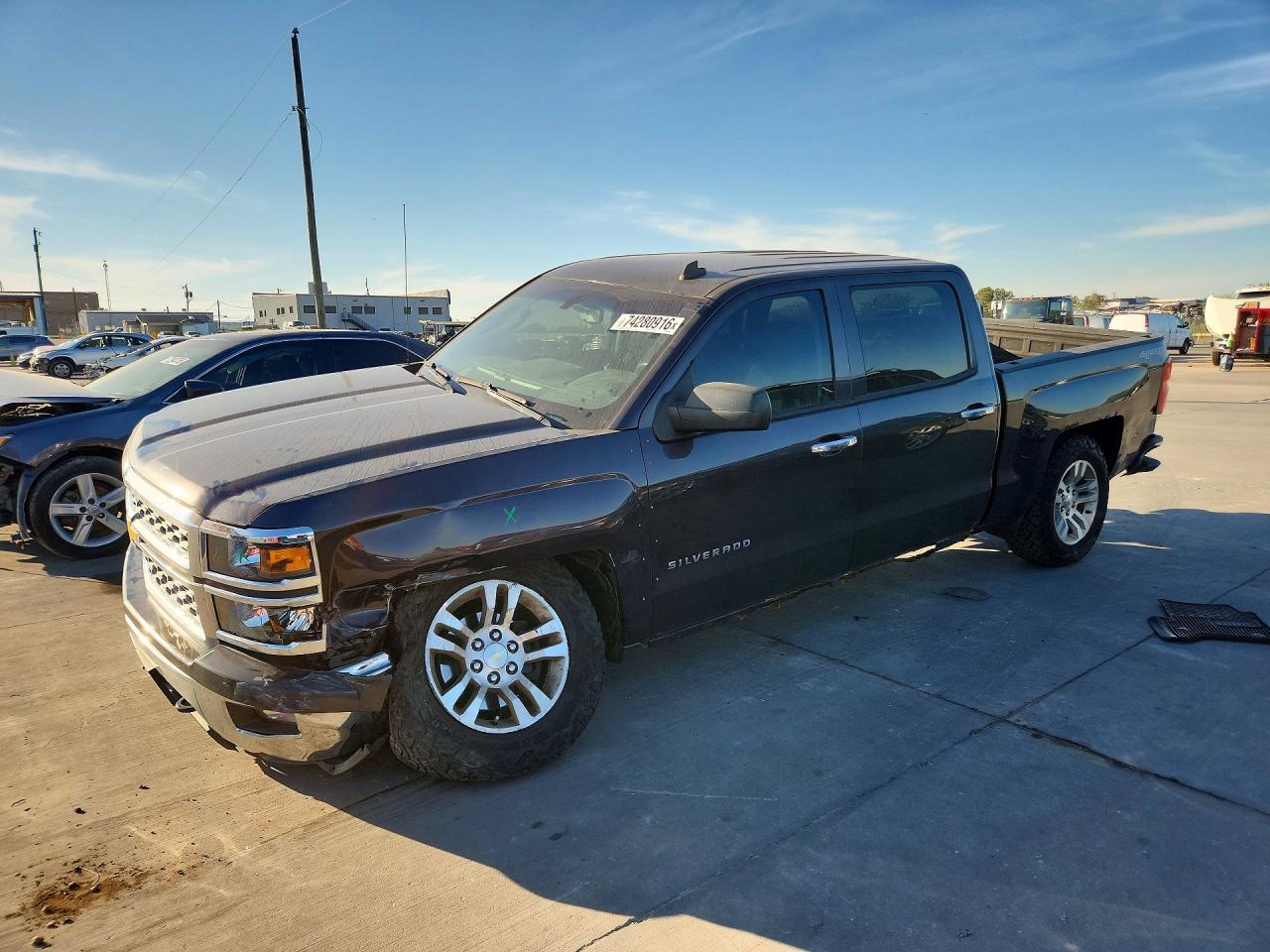 2014 CHEVROLET SILVERADO K1500 LT | 3GCUKREC6EG569070 | UPCARS