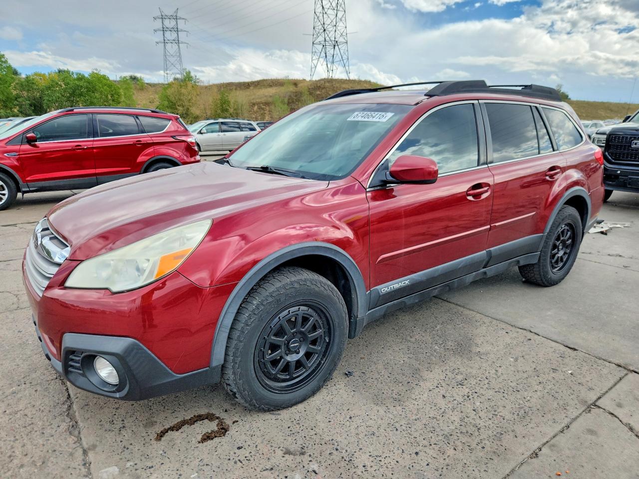2014 SUBARU OUTBACK 2.5I PREMIUM | 4S4BRBCC3E3251287 | UPCARS