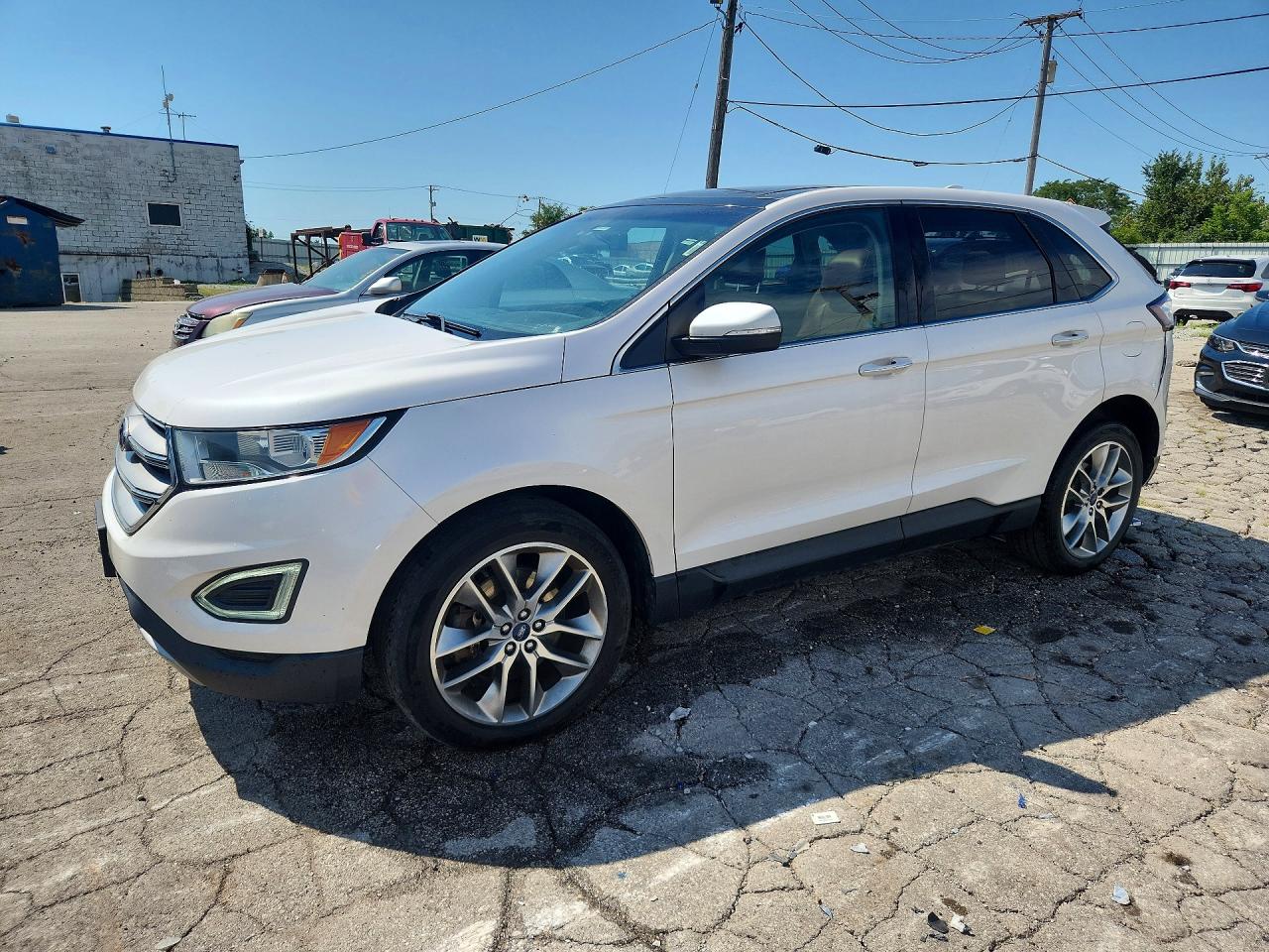 2017 FORD EDGE TITANIUM | 2FMPK4K84HBC14711 | UPCARS