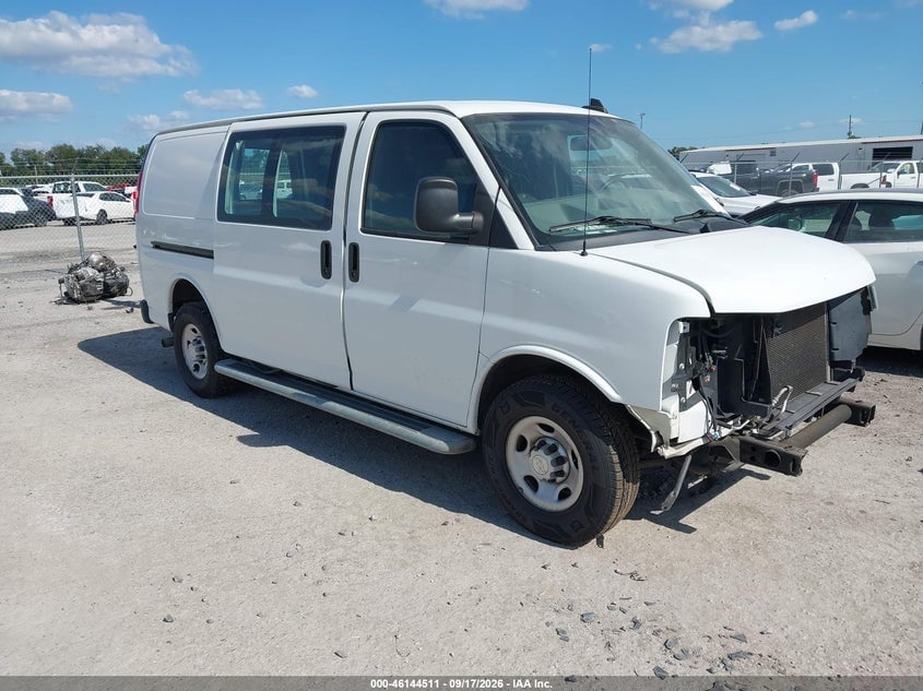 2021 CHEVROLET EXPRESS CARGO RWD 2500 REGULAR WHEELBASE WT | 1GCWGAF77M1209185 | UPCARS