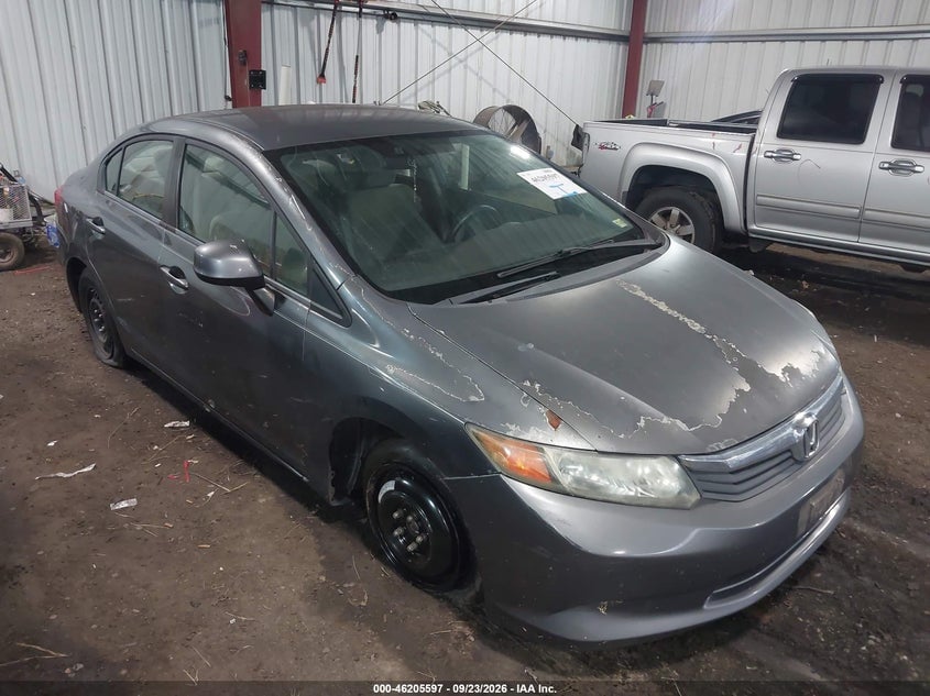 2012 HONDA CIVIC SDN LX | 19XFB2F50CE034857 | UPCARS