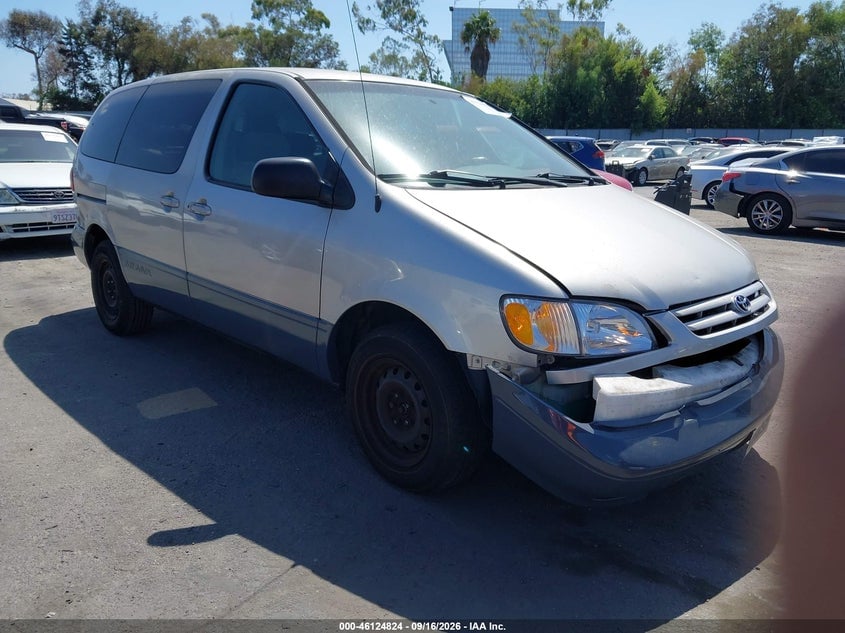 2001 TOYOTA SIENNA CE | 4T3ZF19C11U397658 | UPCARS