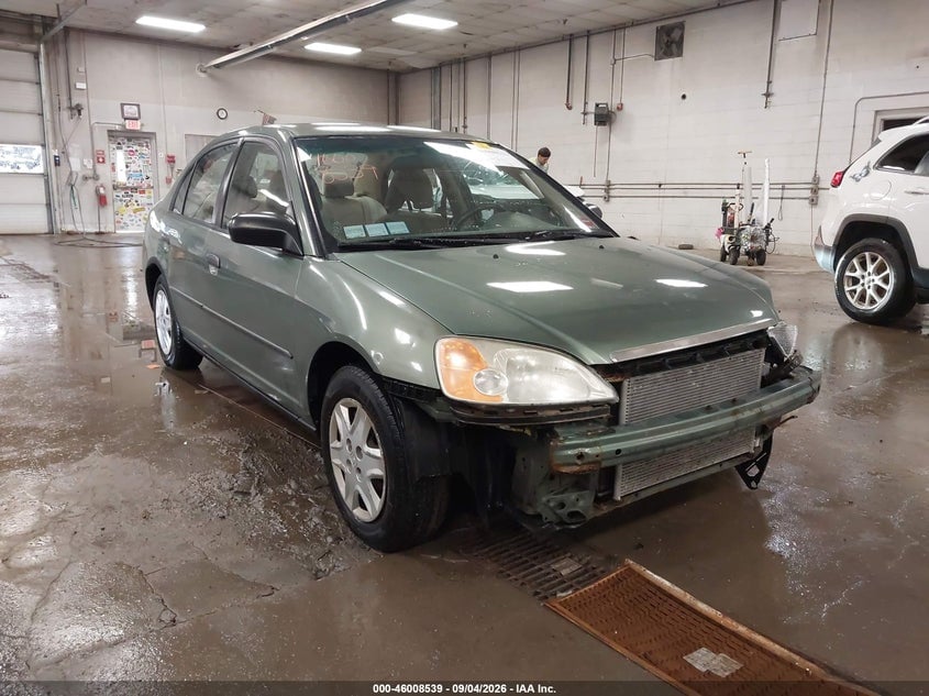 2003 HONDA CIVIC DX | 2HGES15223H502445 | UPCARS