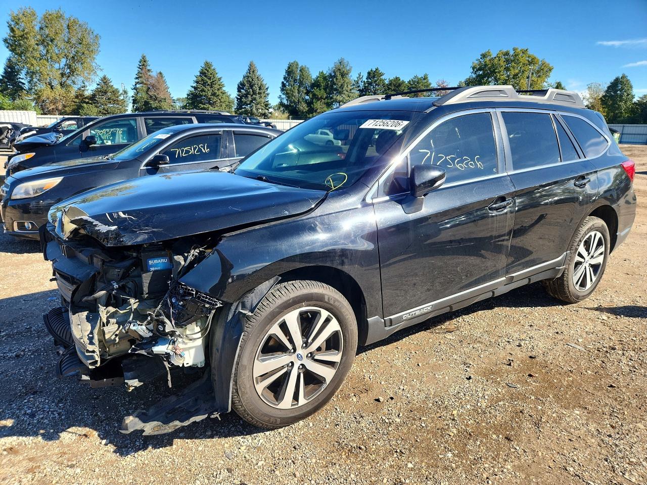 2019 SUBARU OUTBACK 2.5I LIMITED | 4S4BSANC0K3248600 | UPCARS