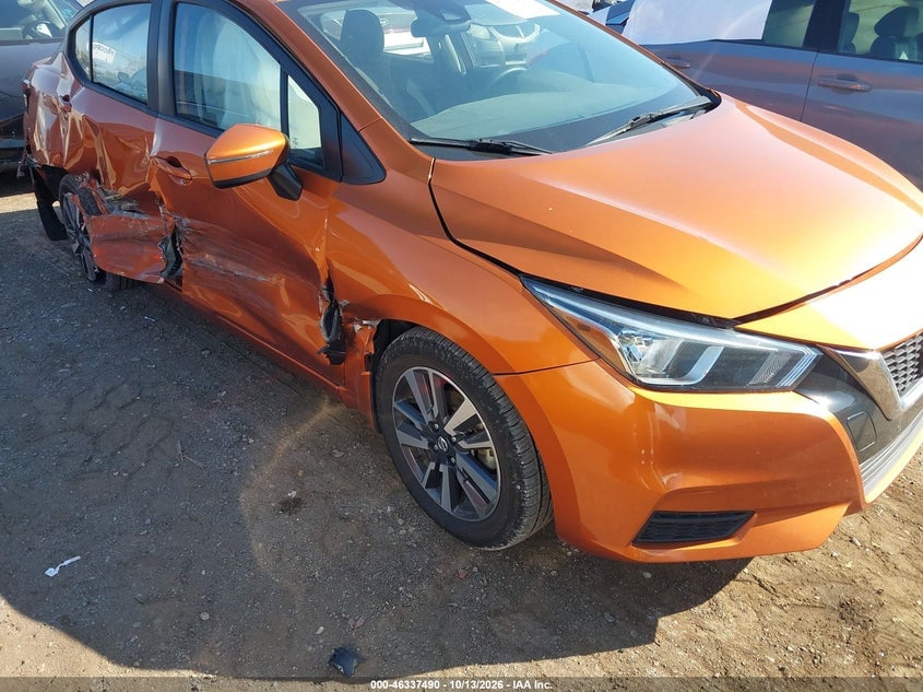 2021 NISSAN VERSA SV XTRONIC CVT | 3N1CN8EV1ML923309 | UPCARS