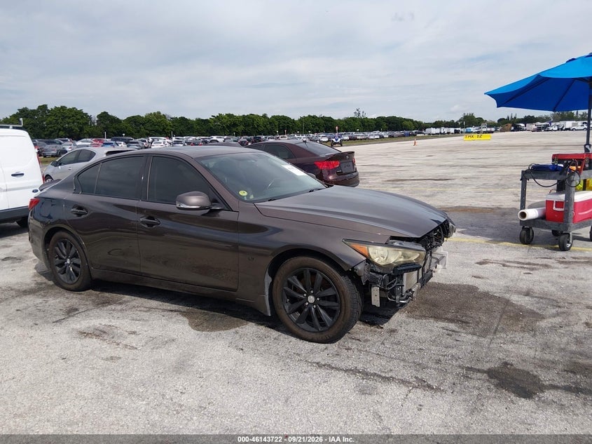 2014 INFINITI Q50 PREMIUM | JN1BV7AP3EM679196 | UPCARS