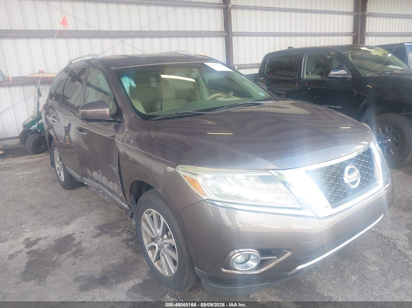 2015 NISSAN PATHFINDER SL | 5N1AR2MN7FC655822 | UPCARS