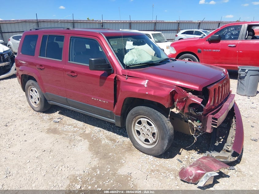 2015 JEEP PATRIOT SPORT | 1C4NJPBB1FD263237 | UPCARS
