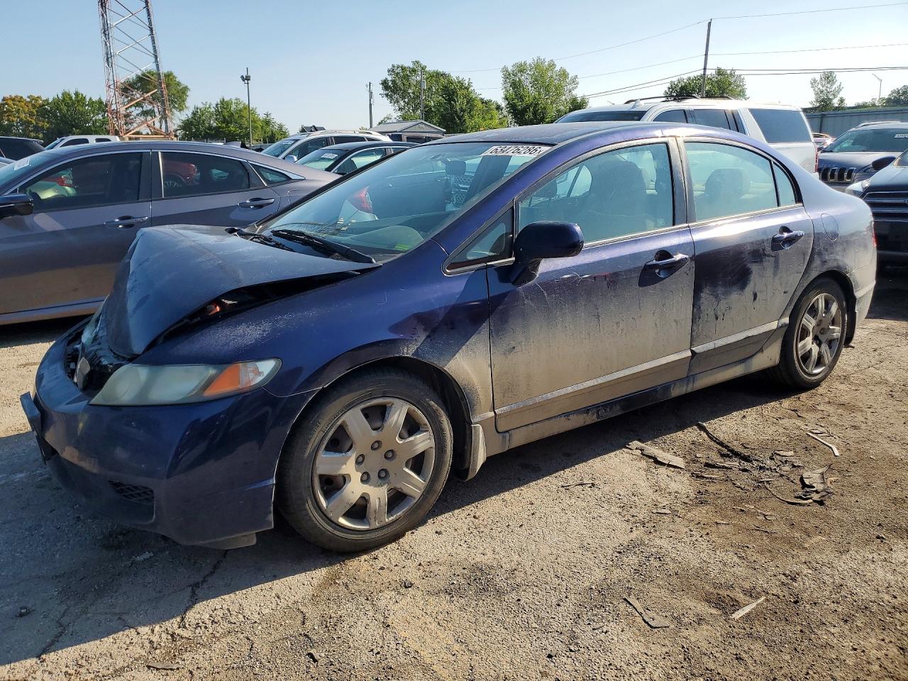 2011 HONDA CIVIC LX | 2HGFA1F5XBH546692 | UPCARS