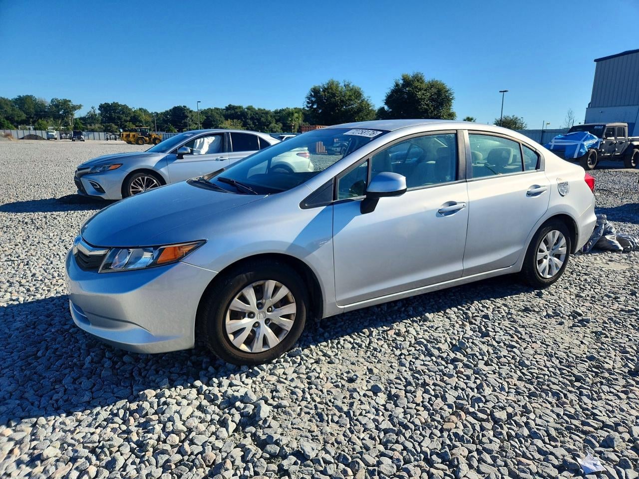 2012 HONDA CIVIC LX | 2HGFB2F59CH611455 | UPCARS