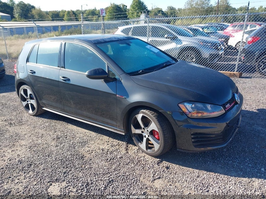 2017 VOLKSWAGEN GOLF GTI AUTOBAHN 4-DOOR/S 4-DOOR/SE 4-DOOR/SPORT 4-DOOR | 3VW547AUXHM068686 | UPCARS