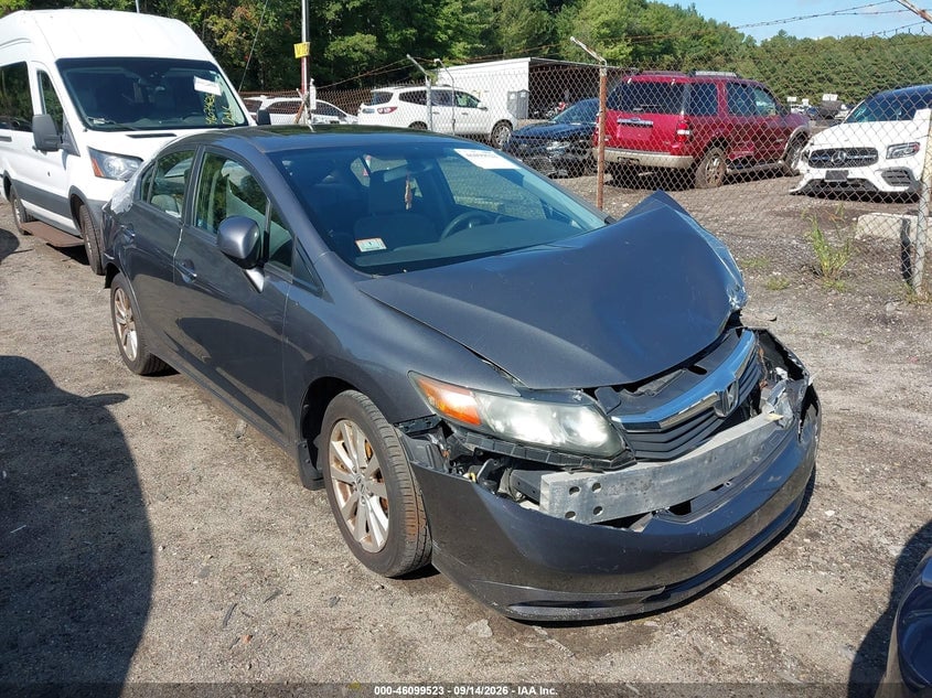 2012 HONDA CIVIC EX | 19XFB2F8XCE006400 | UPCARS
