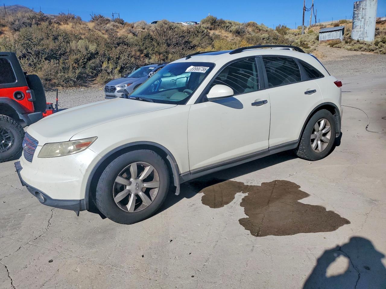 2004 INFINITI FX35 BASE | JNRAS08W04X216645 | UPCARS