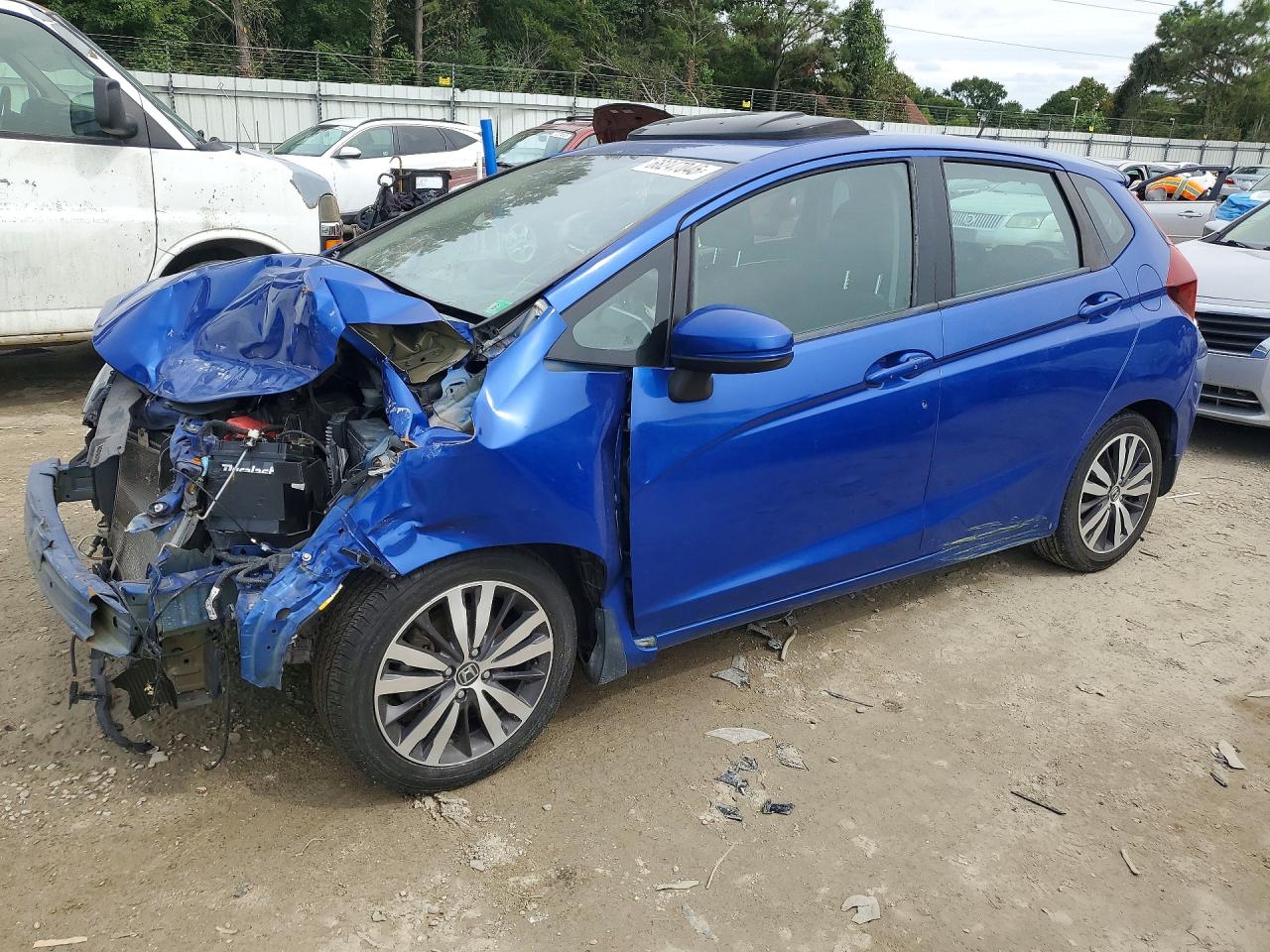 2015 HONDA FIT EX | 3HGGK5H87FM731290 | UPCARS