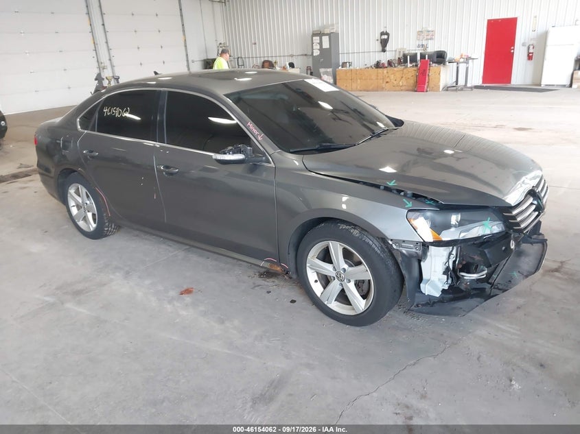 2012 VOLKSWAGEN PASSAT 2.5L SE | 1VWBH7A39CC097072 | UPCARS