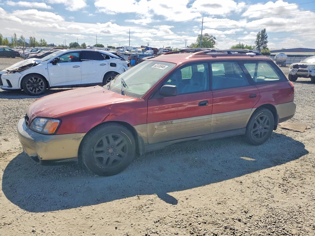 2003 SUBARU LEGACY OUTBACK AWP | 4S3BH675X37625698 | UPCARS