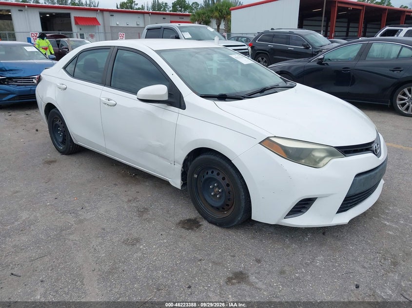 2016 TOYOTA COROLLA LE | 2T1BURHE4GC558189 | UPCARS