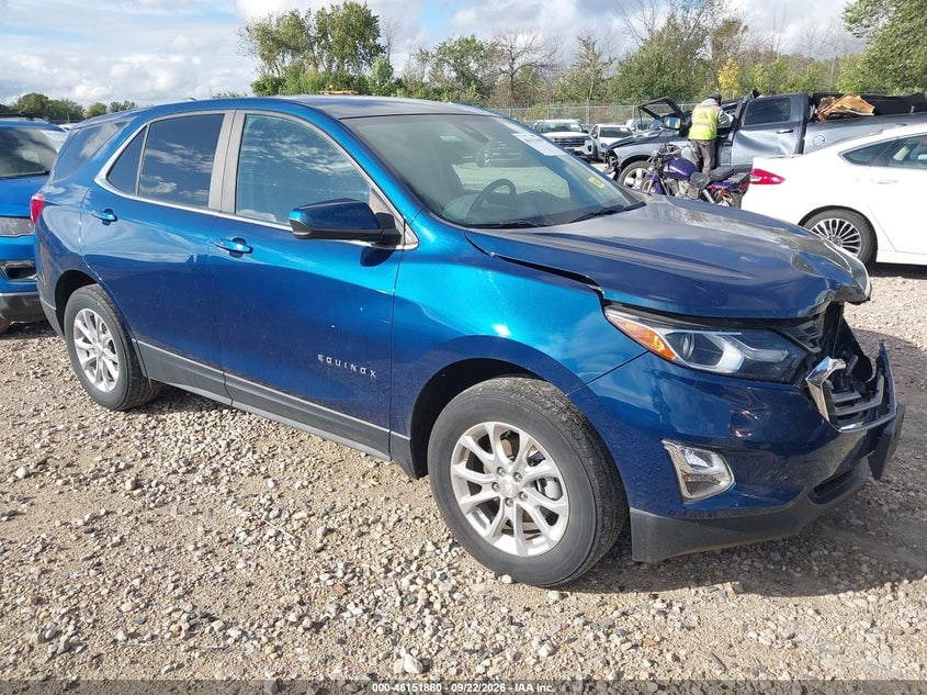 2021 CHEVROLET EQUINOX AWD LT | 3GNAXUEV9ML385800 | UPCARS