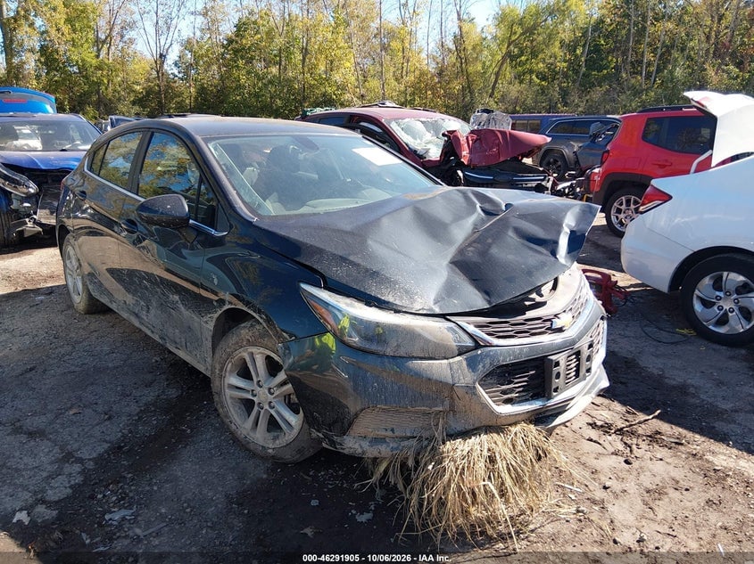 2017 CHEVROLET CRUZE LT AUTO | 3G1BE6SM8HS573884 | UPCARS
