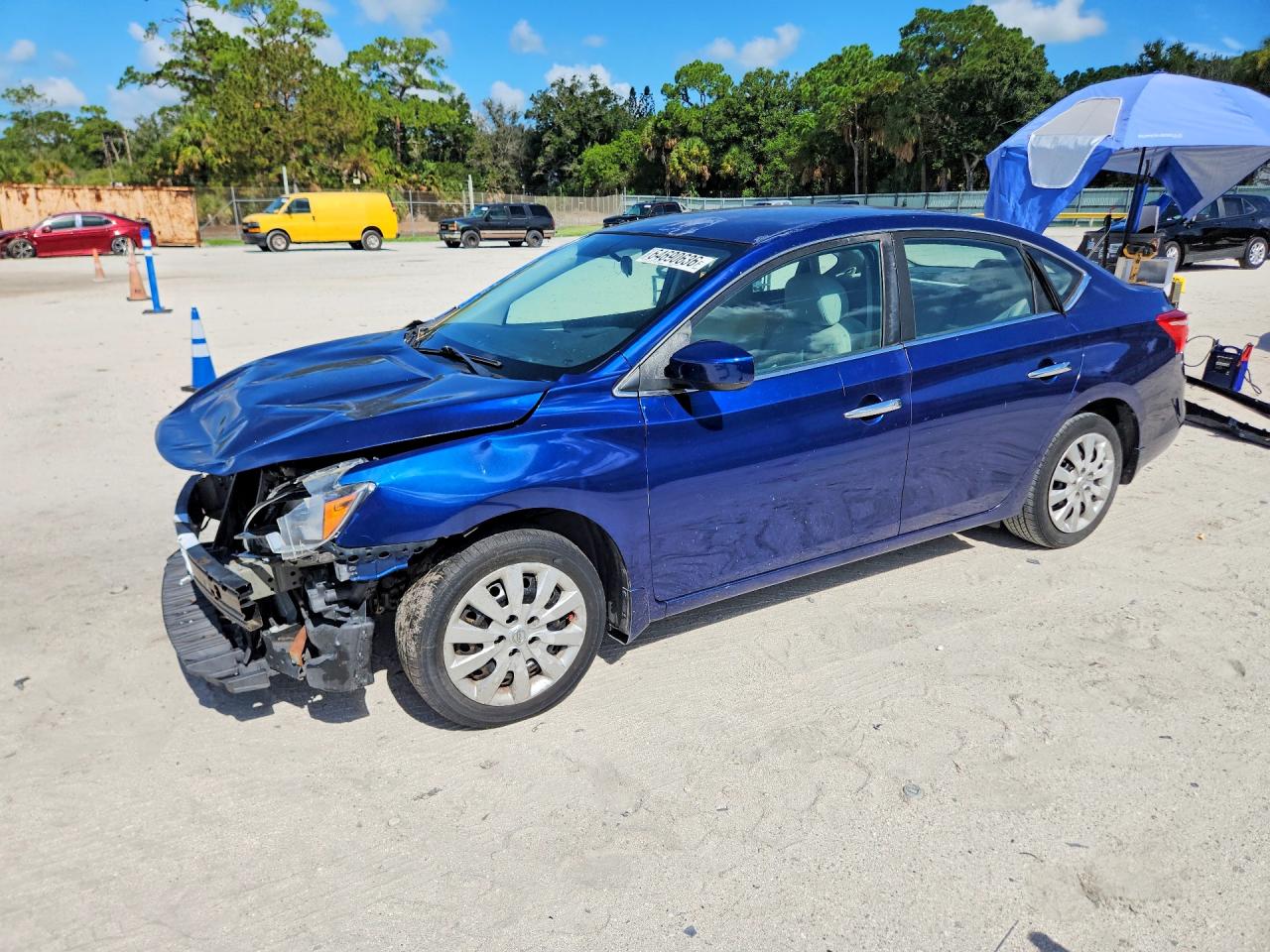 2017 NISSAN SENTRA S | 3N1AB7AP3HY285378 | UPCARS