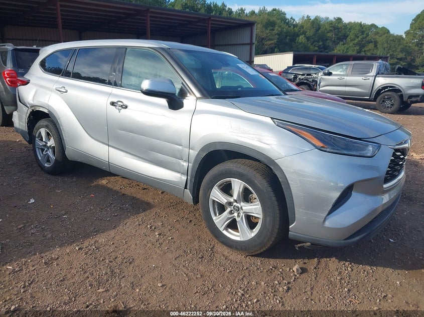 2021 TOYOTA HIGHLANDER L | 5TDCZRAH0MS517166 | UPCARS