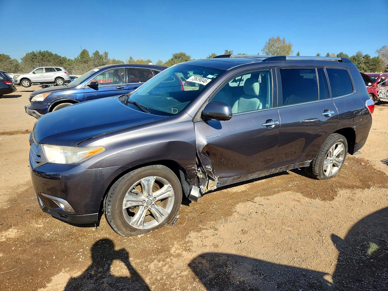 2012 TOYOTA HIGHLANDER LIMITED | 5TDDK3EH8CS111618 | UPCARS