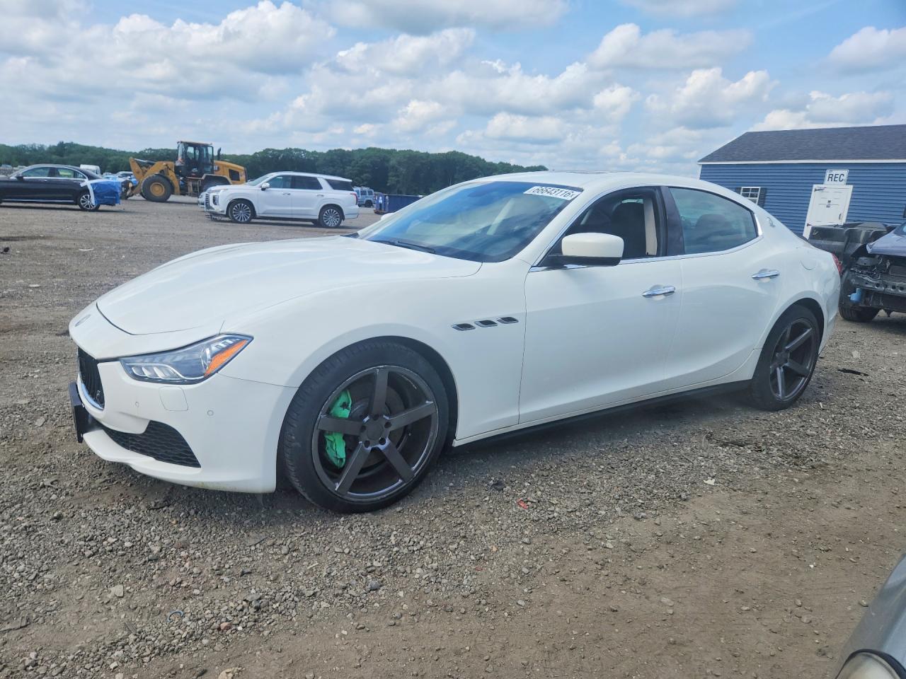 2014 MASERATI GHIBLI S | ZAM57RTAXE1090586 | UPCARS