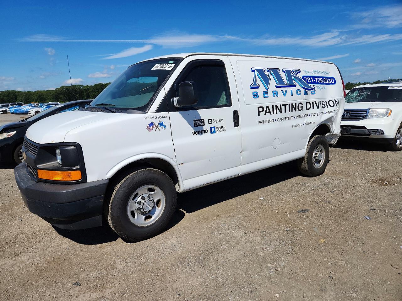 2017 CHEVROLET EXPRESS | 1GCWGAFFXH1115282 | UPCARS