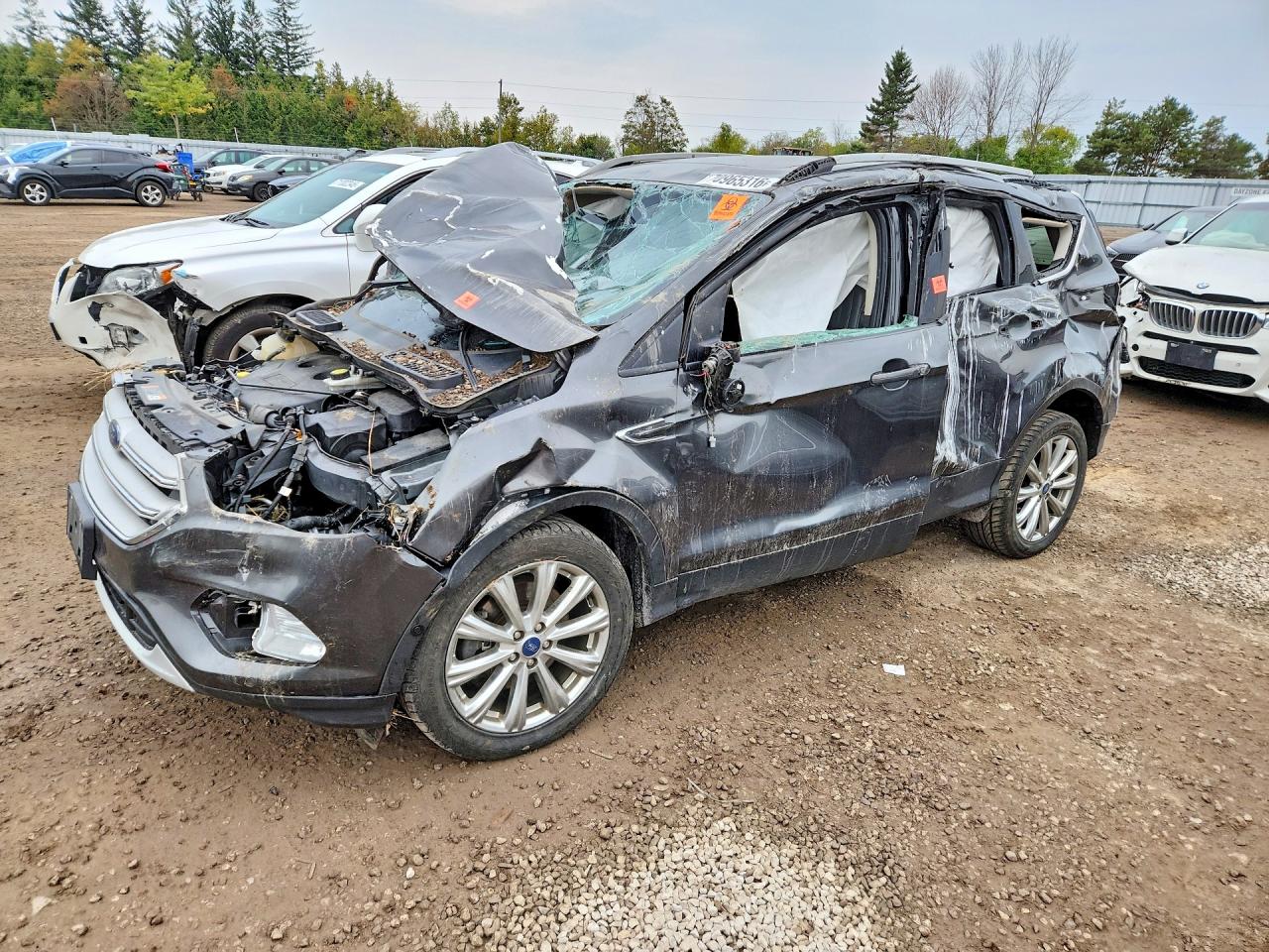 2018 FORD ESCAPE TITANIUM | 1FMCU9J93JUD31955 | UPCARS