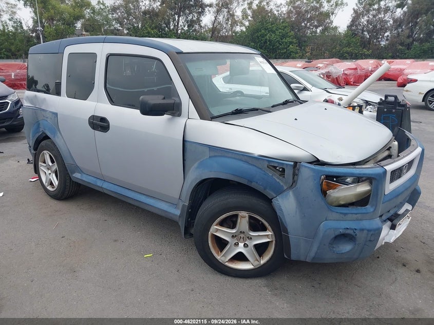 2005 HONDA ELEMENT EX | 5J6YH18625L017344 | UPCARS