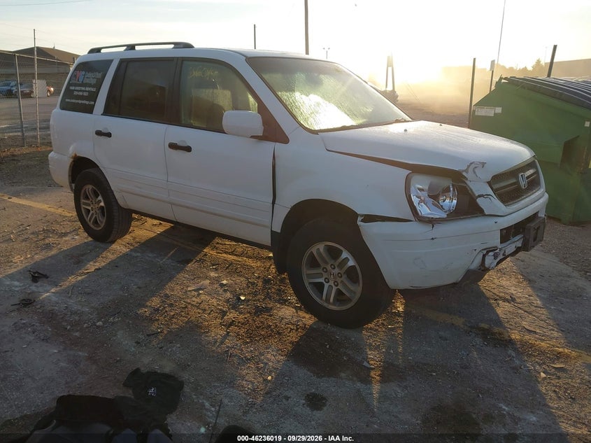 2005 HONDA PILOT EX-L | 5FNYF18545B054627 | UPCARS