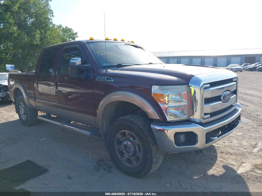 2012 FORD SUPER DUTY F-250 SRW LARIAT | 1FT7W2B63CEB77479 | UPCARS