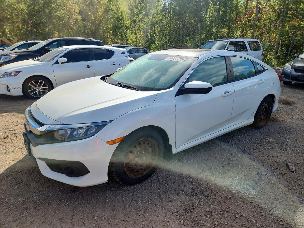 2017 HONDA CIVIC EX | 2HGFC2F80HH017254 | UPCARS